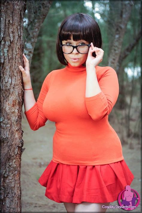 [Daphne snatches <strong>Velma</strong>'s glasses off her face] <strong>Velma</strong> : Hey, my glasses!. . Velma tits